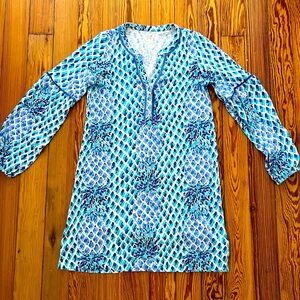 Lilly Pulitzer Joy Resort White Toe In Engineered Dress Small Pineapple